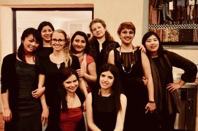 The girls after the concert. Thanks to Anja Abramovic for sharing the picture.