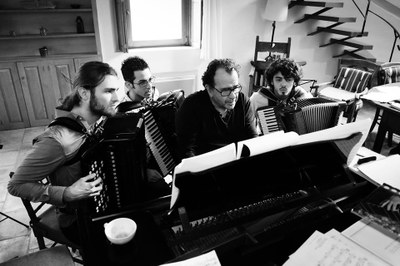 Charles Kienny, Matteo Marinelli, Richard Galliano and Antonino de Luca ©Nikolaj Lund Photography