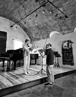 Andres Engleman with Stephan Picard