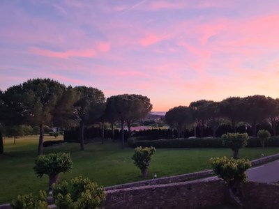 Sunset at Villecroze Academy