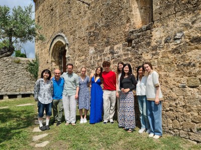 All the young talents with Stephan Picard and Andrei Brancui