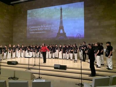 With Mon cher Gustave's composer Lise Borel