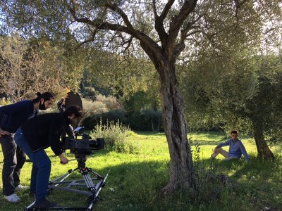 tournage au parc de Villecroze (c)AMV