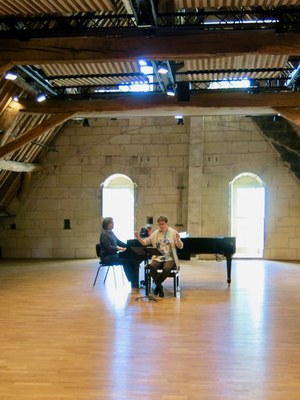 Marie-Noëlle Maerten et Alexandros Markeas