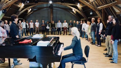 Sofi Jeannin au piano