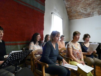 Travail au Pressoir © Marie-Pierre Lenfant