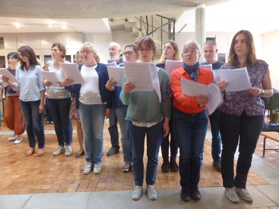 Les compositeurs font chanter l'Ecole (remerciements Isabelle Paquier)