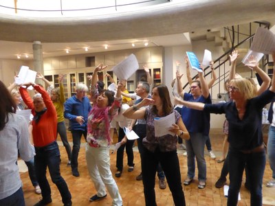 Haut les mains, Les compositeurs font chanter l'Ecole (remerciements Isabelle Paquier)