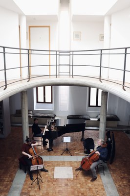 Sofia Blându, Pierre-Yves Hodique et Frans Helmerson©2022 AMV