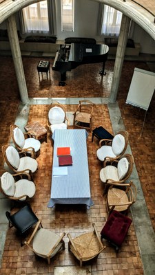 L'Ellipse pour l'atelier Bibliothèque